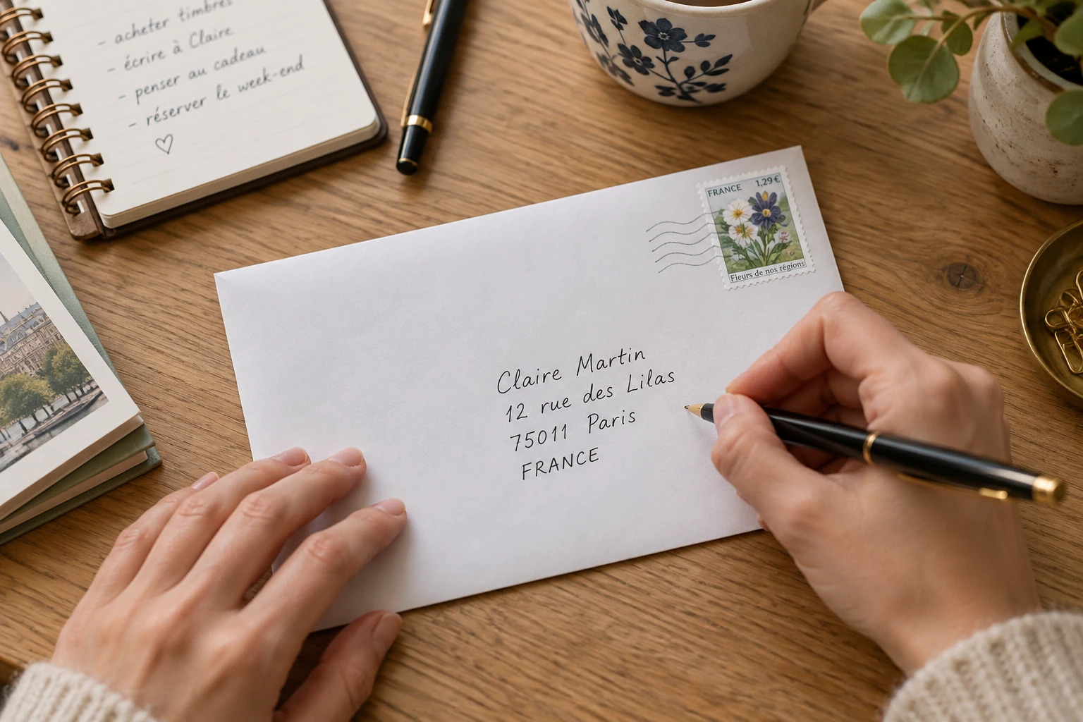 Comment remplir une enveloppe sans erreur, étape par étape